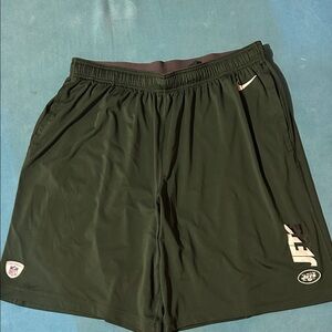 Nike New York Jets Dark Green Men's Athletic Shorts